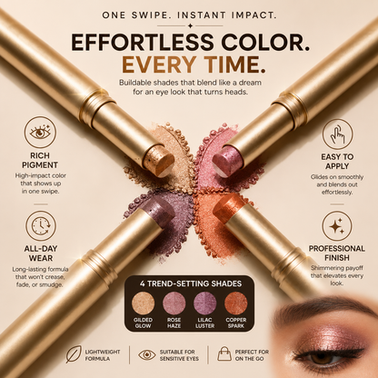 3 Color Eyeshadow Stick